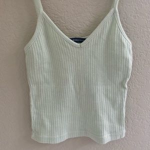 brandy melville sage green tank top